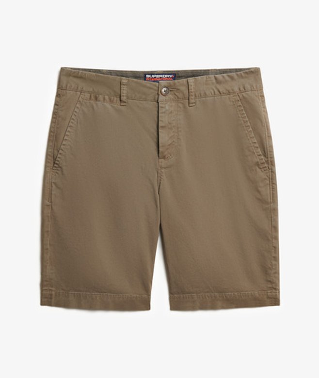 Superdry Men's Vintage Chino Shorts Green / Dusty Olive Green
