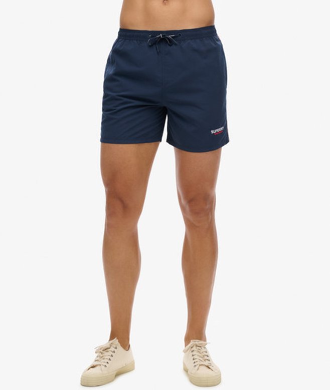 Sportswear Zwemshort met Borduursel - 38 cm