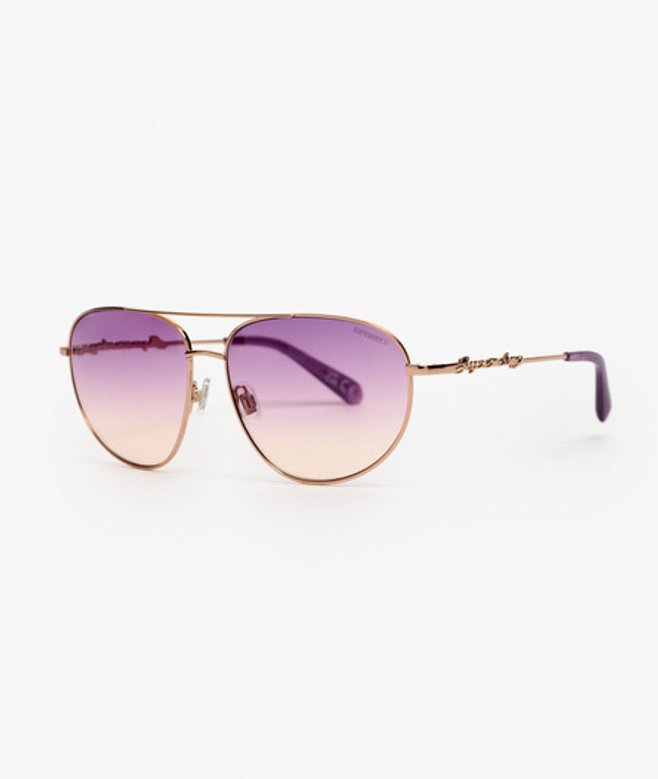 Damen Pilotensonnenbrille mit Farbverlaufsgläsern - Größe: 1Größe - Superdry - Modalova
