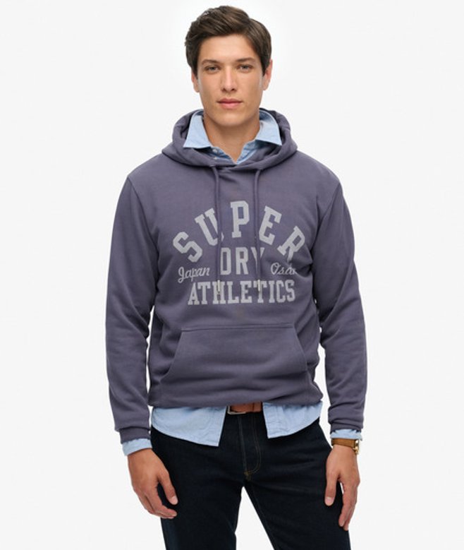 Athletic Essentials Hoodie Purple Grootte: L afbeelding