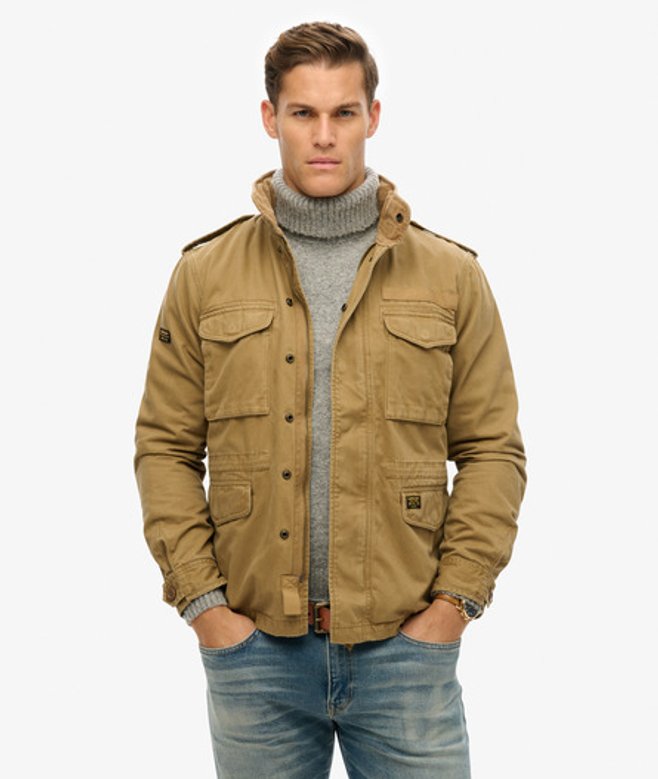 Herren Rookie Feldjacke - Größe: M - Superdry - Modalova