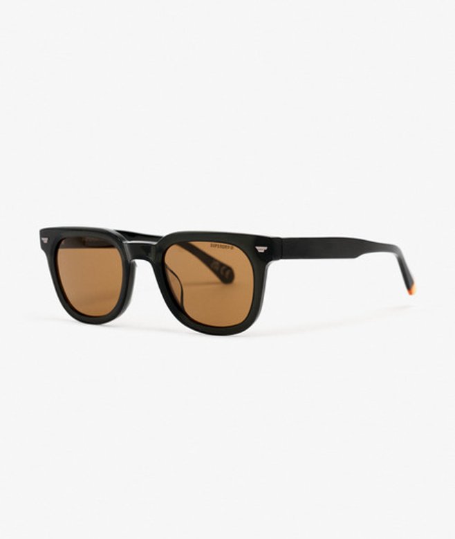Retro Vierkante Zonnebril Black Grootte: 1SIZE afbeelding