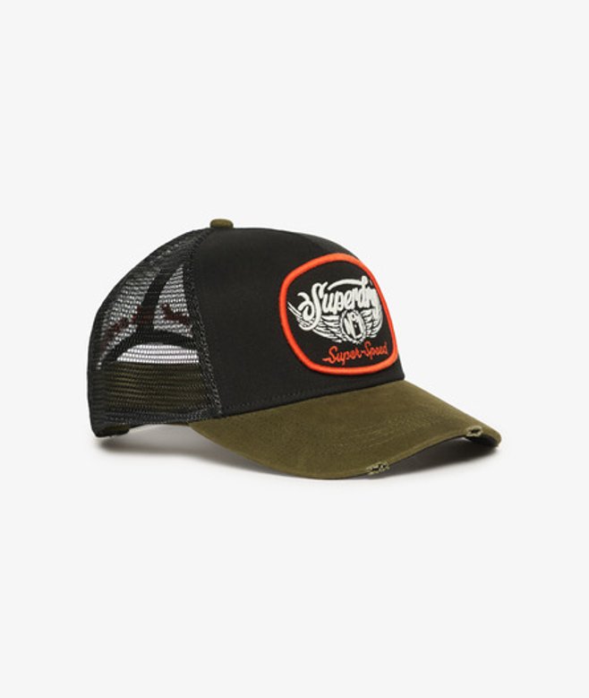 Mesh Trucker Cap Groen Grootte: 1SIZE afbeelding