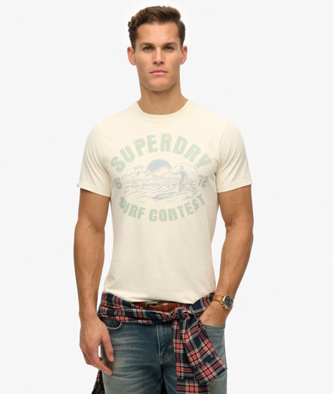 Men's Locker Geschnittenes Lo-fi Outdoor-t-shirt - Größe: Xxxl - Superdry - Modalova