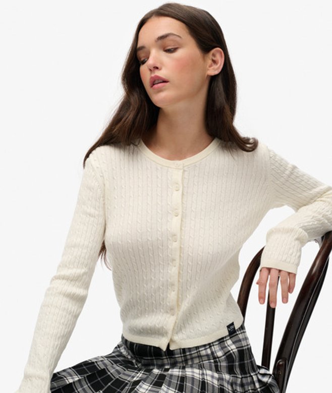 Microkabelvest White Grootte: 36 afbeelding