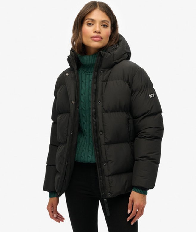 Doudoune à Capuche Matelassée 5 Sports Taille: 36 - Superdry - Modalova