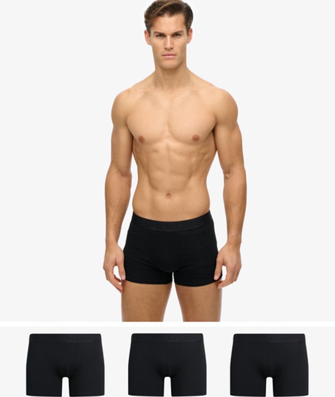 Boxershort Drieverpakking Black Grootte: XL afbeelding