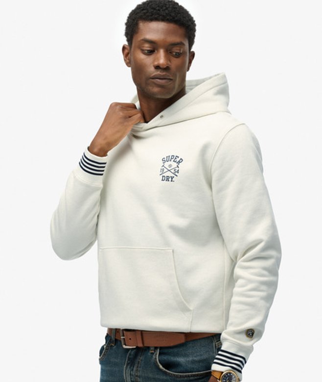 Herren Athletic Club Hoodie - Größe: XL - Superdry - Modalova