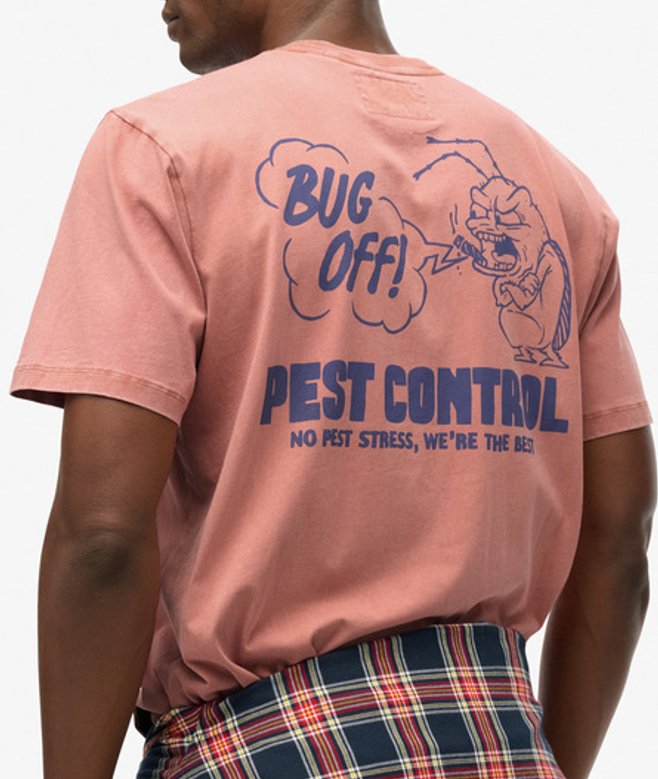 Trade Tools Oversized T-shirt Brown Grootte: Xxl afbeelding