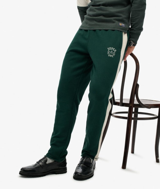 Men's Athletic Club Joggers Green / Enamel Green - Size: S - Superdry - Modalova