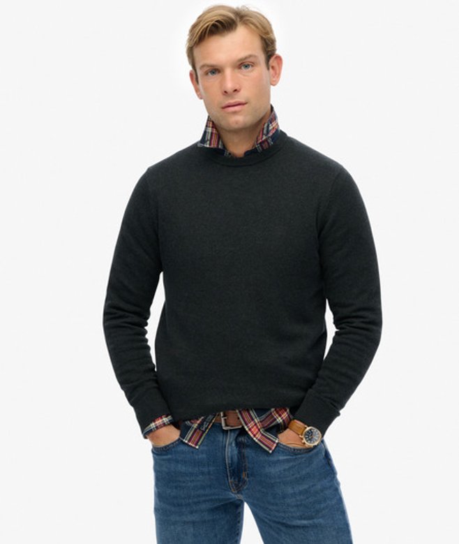 Herren Essentials Baumwollpullover - Größe: XL - Superdry - Modalova