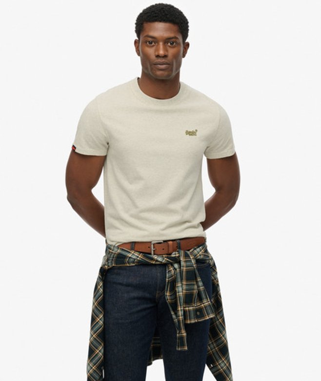 Herren Essential T-shirt aus Bio-baumwolle mit Logo - Größe: Xxl - Superdry - Modalova