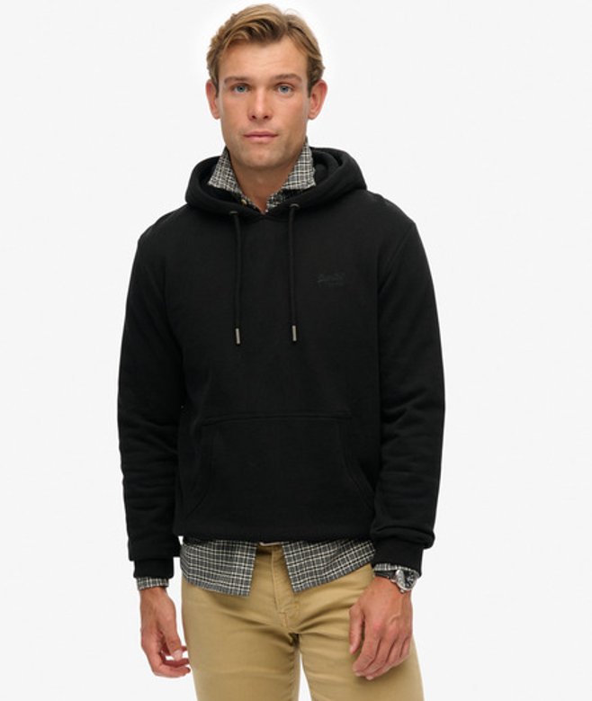 Essential Logo Hoodie Black Grootte: Xxxl afbeelding