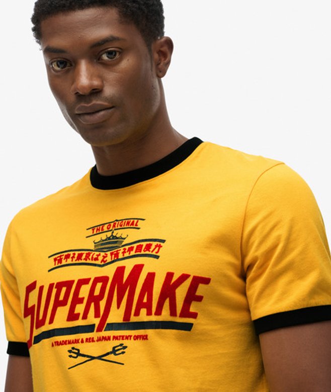 Herren Lässiges Modern Industry T-shirt - Größe: S - Superdry - Modalova