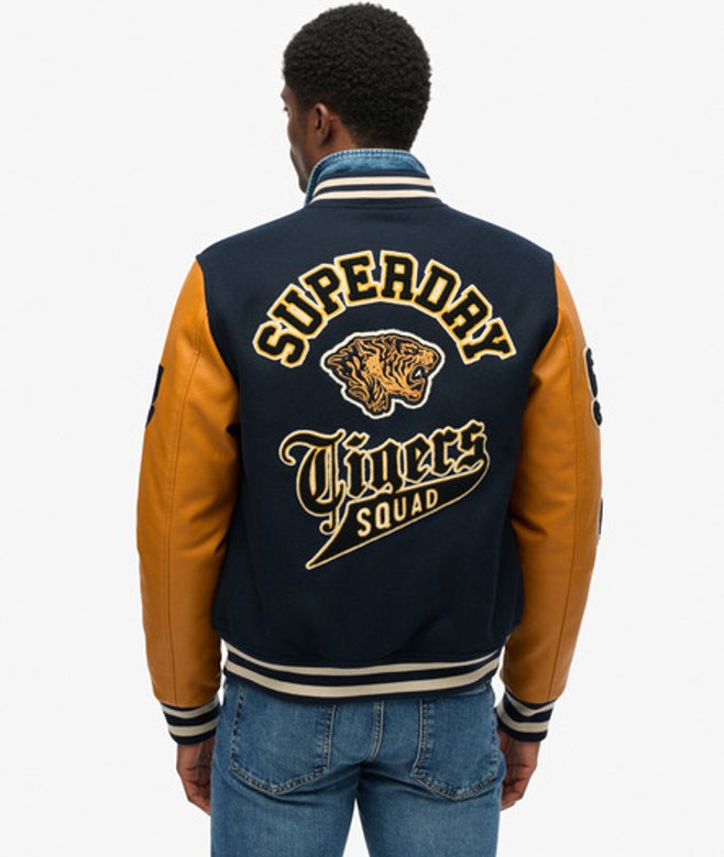 Veste Varsity Patched Vintage Taille: XL - Superdry - Modalova
