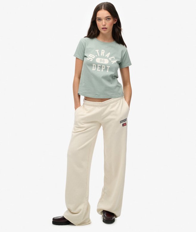 Athletic Essentials Joggingbroek met Wijde Pijpen