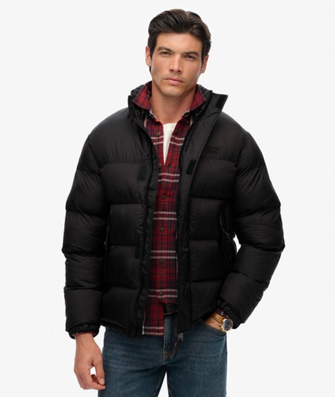 Herren Wattierte Tech Jacke Ohne Kapuze - Größe: Xxl - Superdry - Modalova