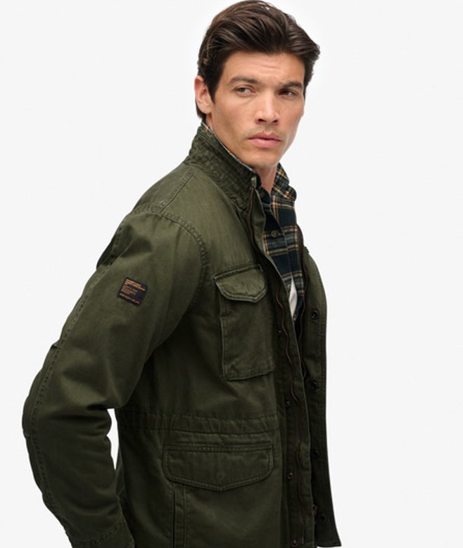 M65 Militair Jack Khaki Grootte: XL afbeelding