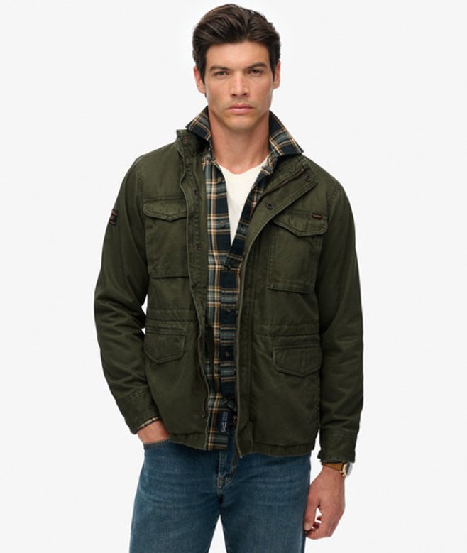 Herren M65 Militärjacke - Größe: M - Superdry - Modalova