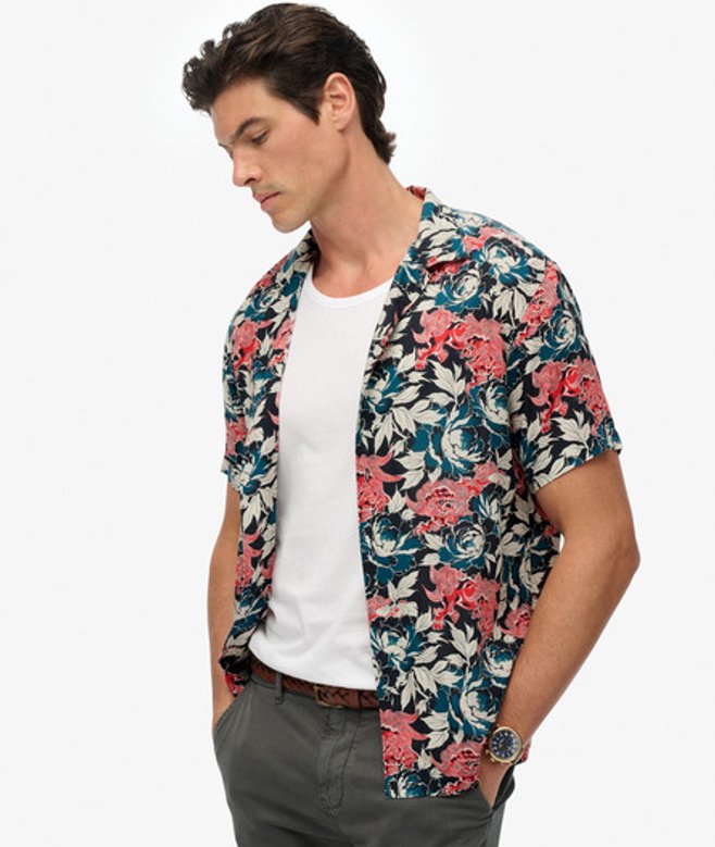 Men's The Merchant Store - Hawaii-hemd - Größe: M - Superdry - Modalova