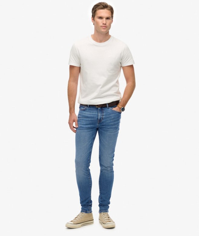 Superdry Vintage Skinny Jeans Blue