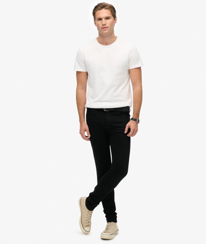 Superdry Vintage Skinny Jeans Black