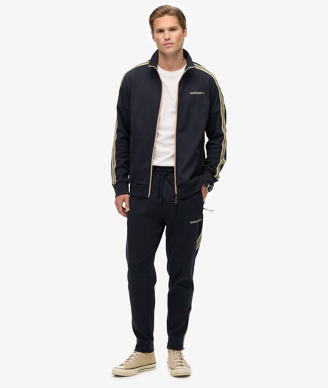 Superdry Tech Cult Joggingbroek Blauw