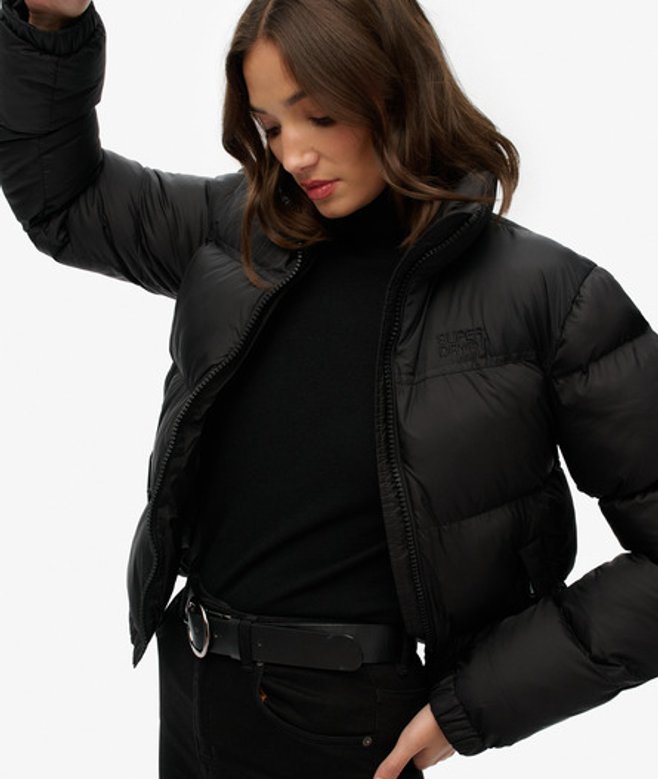 Superdry Tech Pufferjas Black