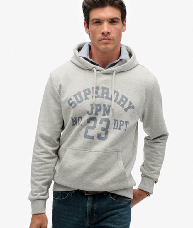 Athletic Essentials Hoodie Light Grey Grootte: L afbeelding
