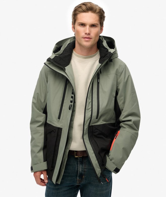 Ultimate Freestyle Ski-jack Green Grootte: L afbeelding