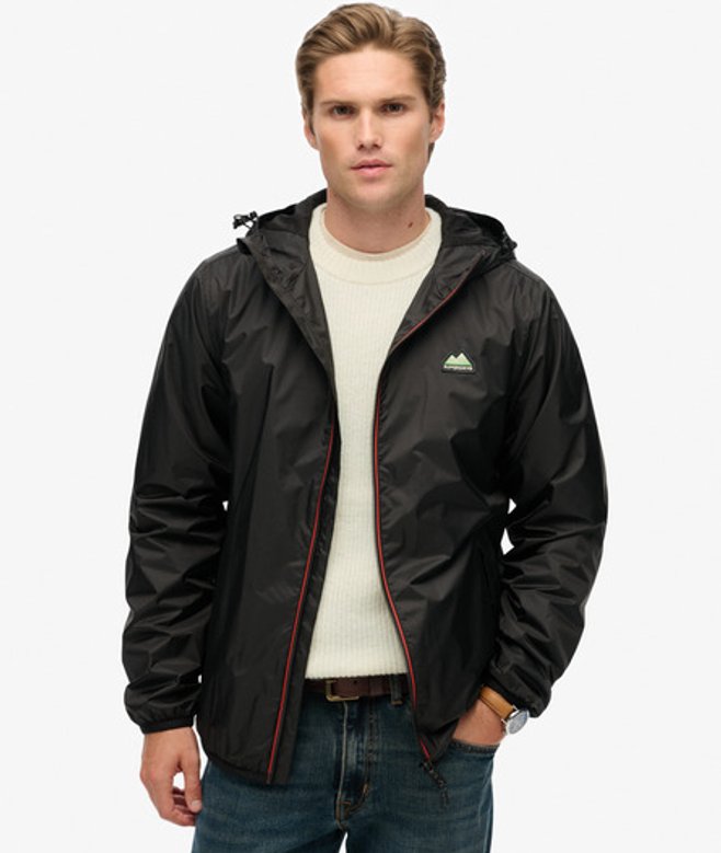 Essential Tri Windjack Black Grootte: Xxxl afbeelding