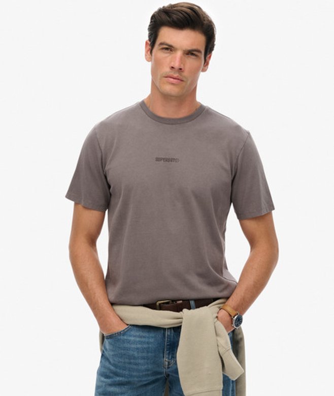 T-shirt met Micrologo