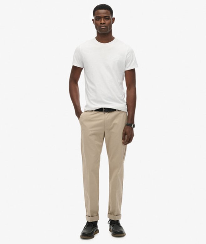 Herren Premium Regular Chinohose - Größe: 32/32 - Superdry - Modalova