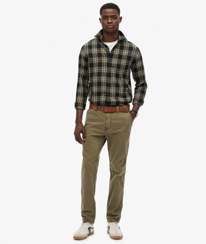 Utility Chinobroek Green Grootte: 30/32 afbeelding