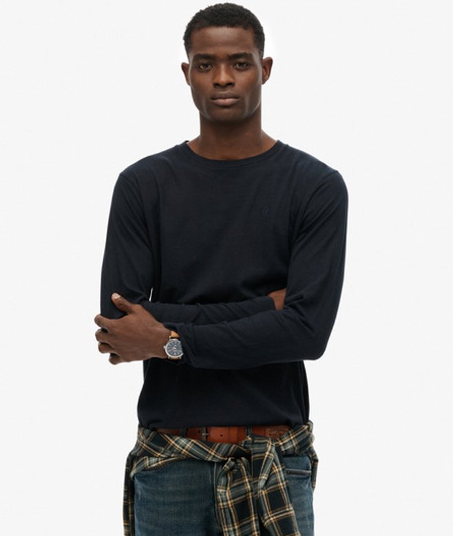 Classic Essential top Blauw Grootte: XL afbeelding
