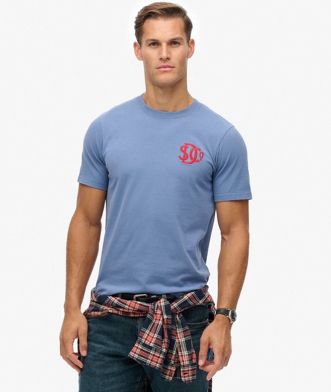 Sd & co Neon Relaxed T-shirt Blue Grootte: L afbeelding