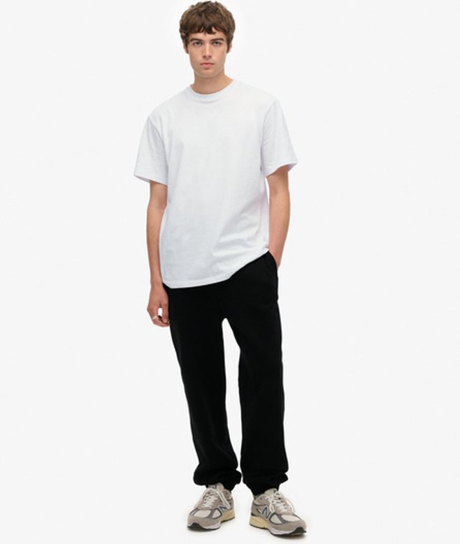 Superdry Blank Oversized Joggingbroek Black