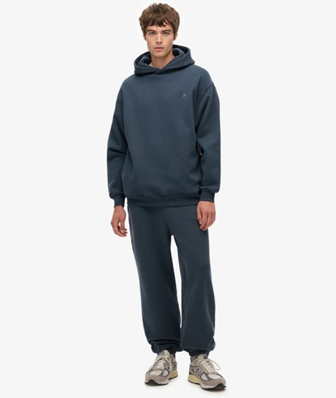 Superdry Blank Oversized Joggingbroek Blue