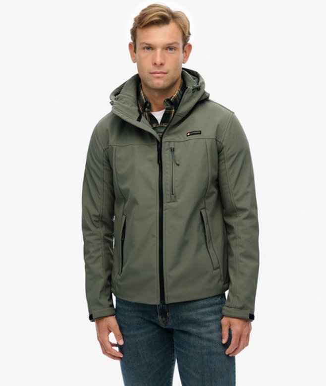Hooded Soft Shell Trekker Jas