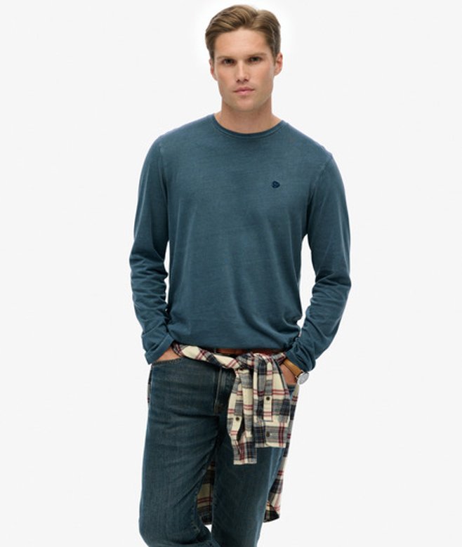 Classic Essential top Blue Grootte: XL afbeelding