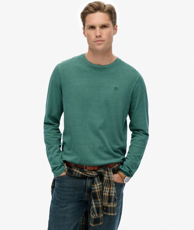 Classic Essential top Green Grootte: Xxl afbeelding