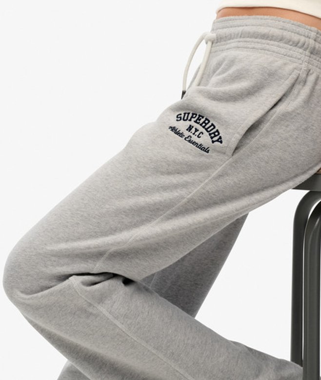 Damen Bestickte Athletic Jogginghosen mit Schlag - Größe: 36 - Superdry - Modalova