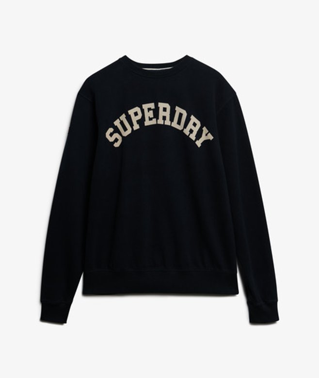 Superdry Women's Athletic Essentials Slouchy Sweatshirt Navy / Eclipse Navy