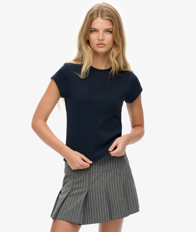 Athletic Essential T-shirt Blauw Grootte: 42 afbeelding