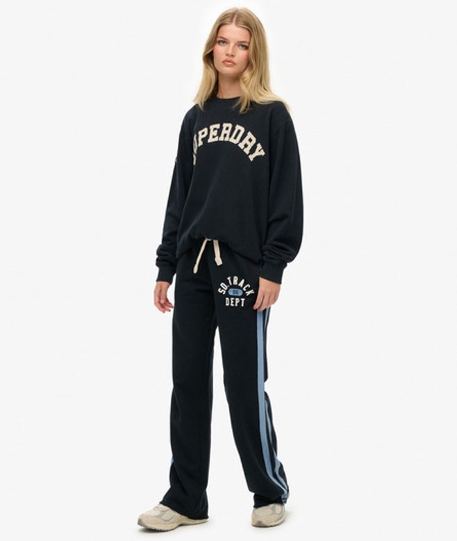 Superdry Athletic Essentials Hockeyjoggingbroek Blauw