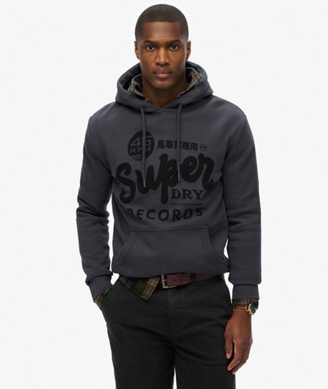 Sweat à Capuche Records Taille: S - Superdry - Modalova