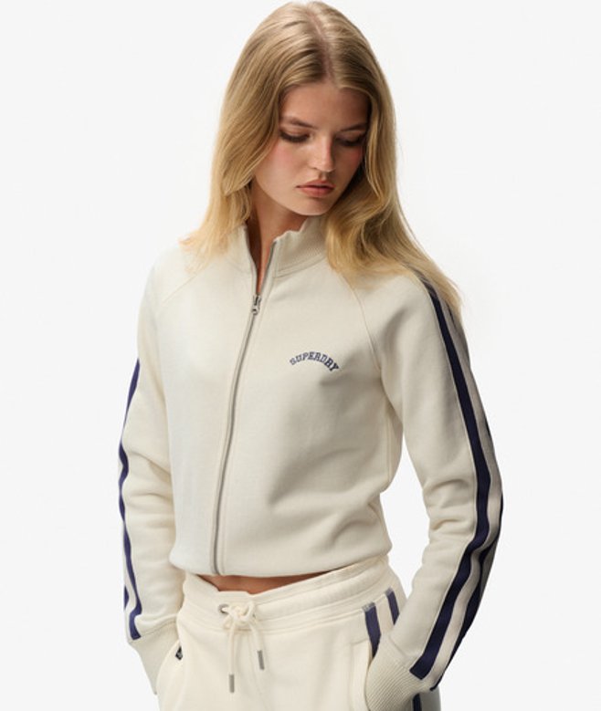 Athletic Essentials Trainingstop met Logo White Grootte: 40 afbeelding