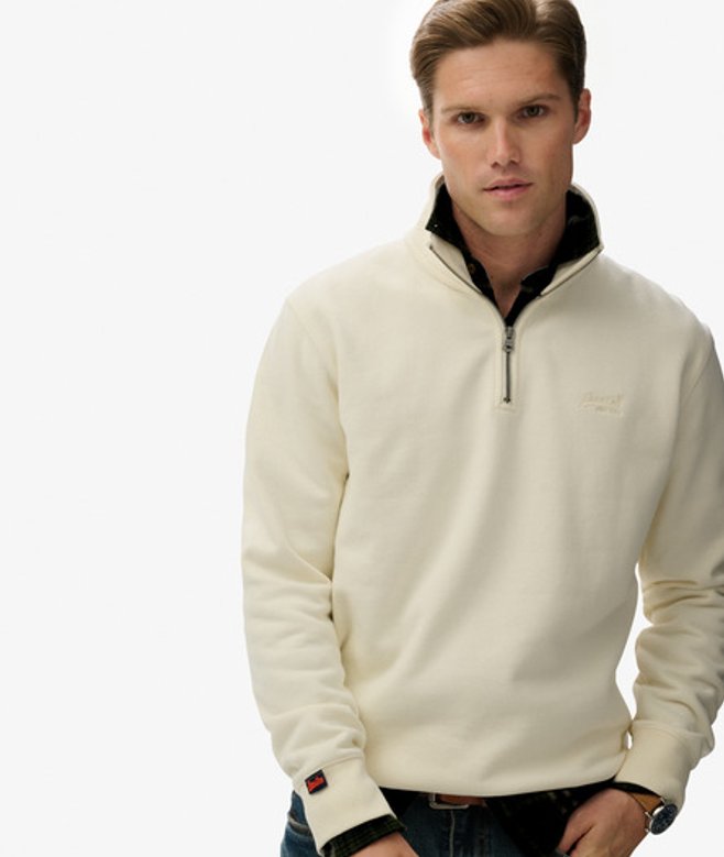 Essential Logo Halve Rits