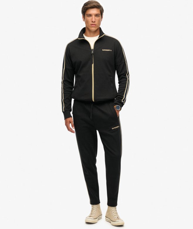 Superdry Tech Cult Joggingbroek Black