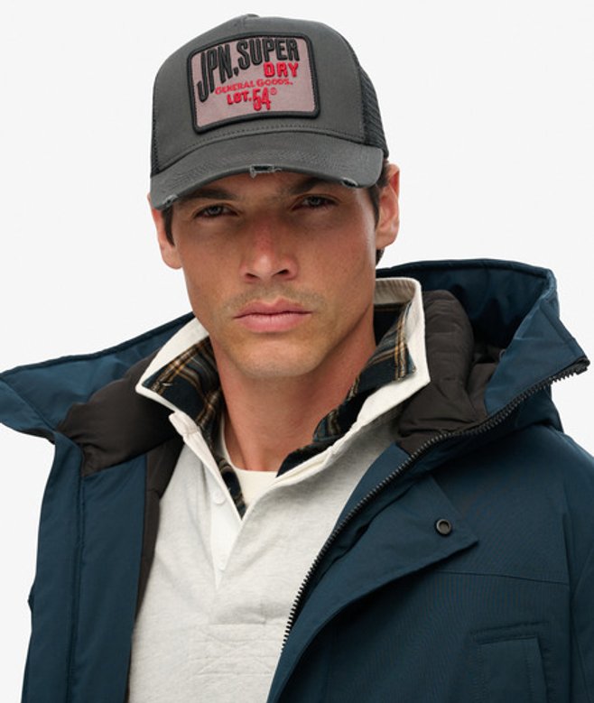 Superdry & Co Dirt Road Truckerpet van Corduroy